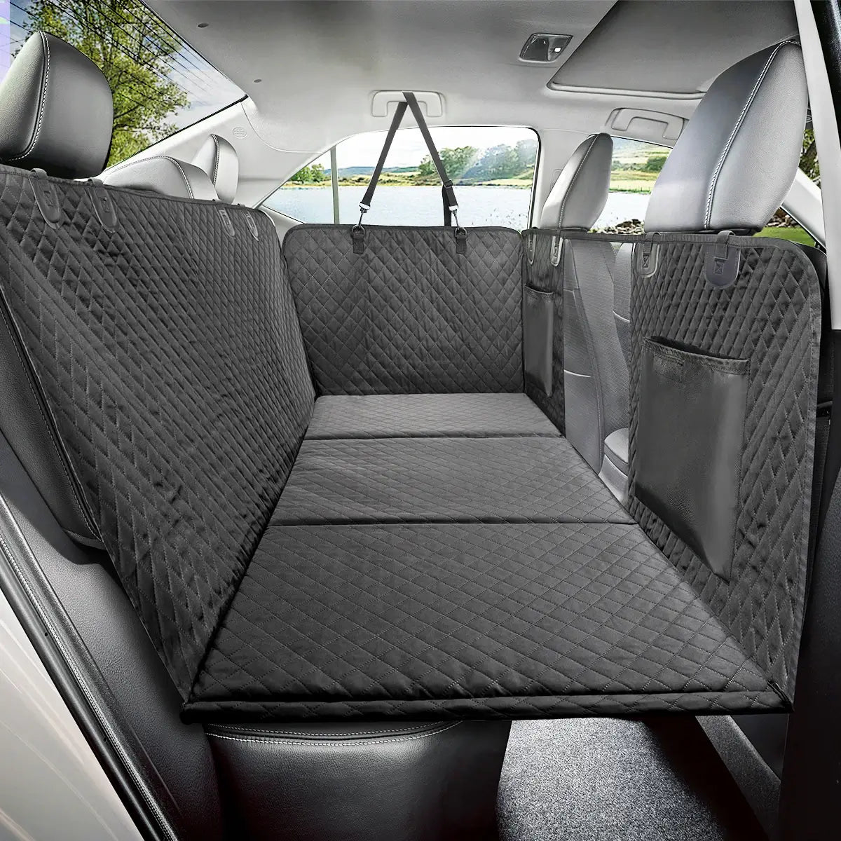 Rallonge de Housse de Siege Arriere pour Chien