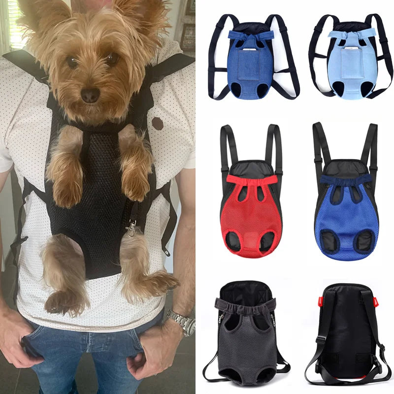 Sac à dos respirant pour petit chien – Transport léger et conforta
