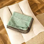 Coussin d’Hiver pour Chien – Tapis Chaud en Velours Côtelé Lavable