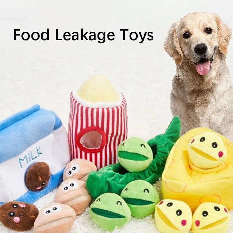 Jouet de reniflage pour chien – puzzle de nourriture cachée
