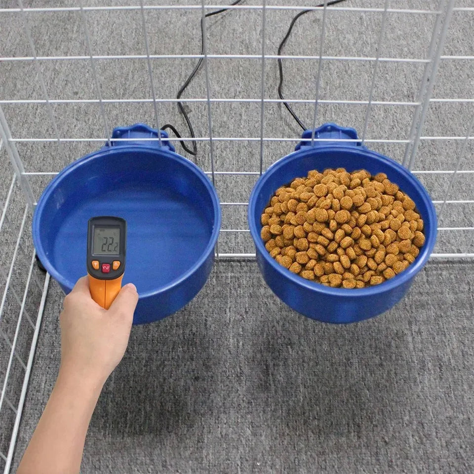 Bol chauffant USB suspendu pour chien 600 ml à température constante