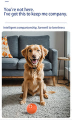 Balle intelligente à rebond pour chien | Jouet interactif 4h d’autonomie