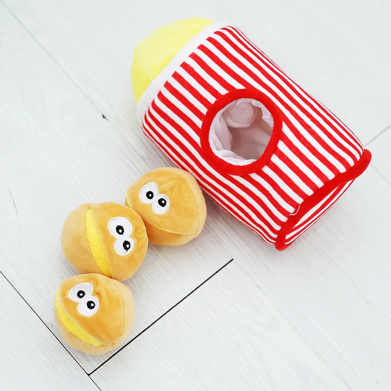 Jouet de reniflage pour chien – puzzle de nourriture cachée