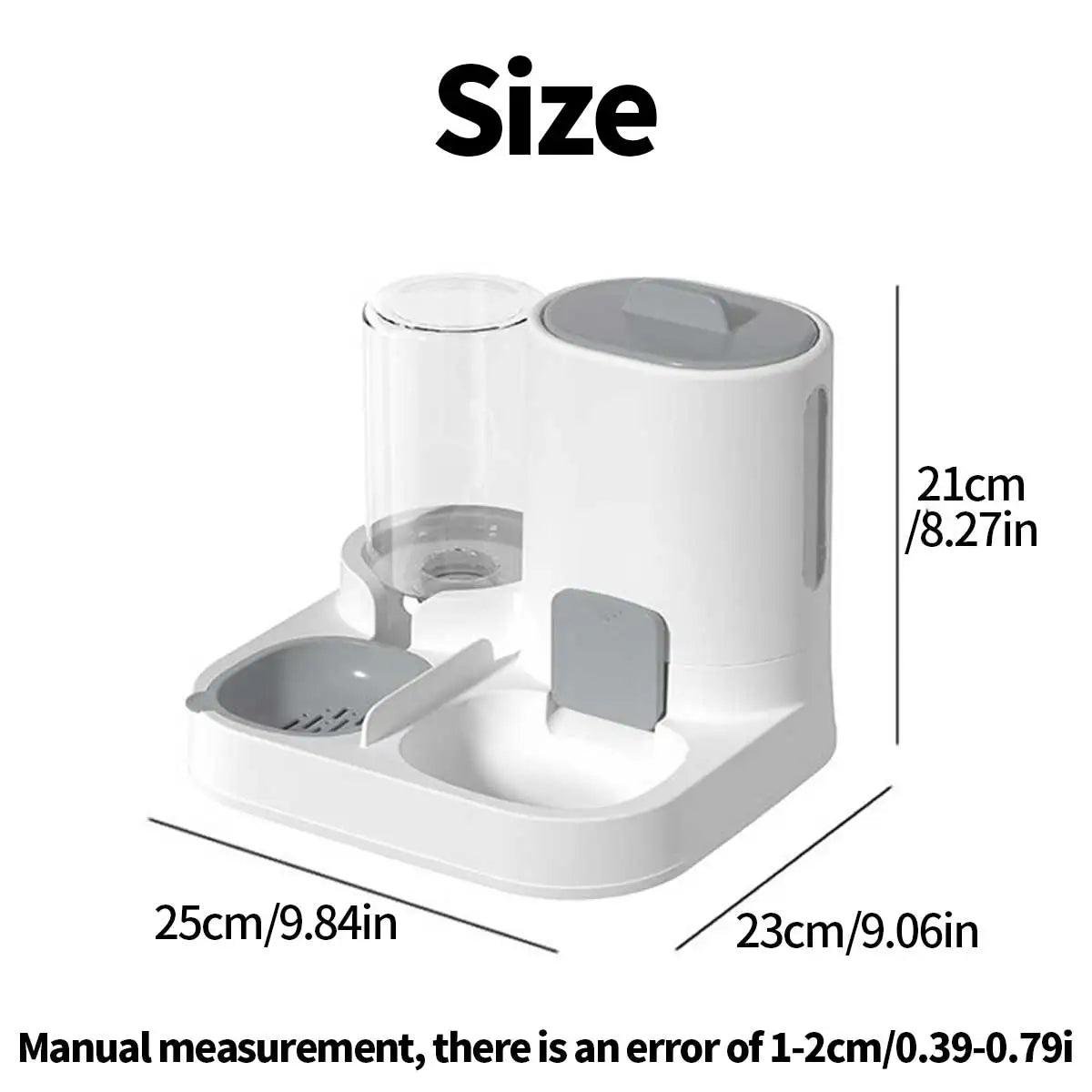 Mangeoire double usage grande capacité pour chien