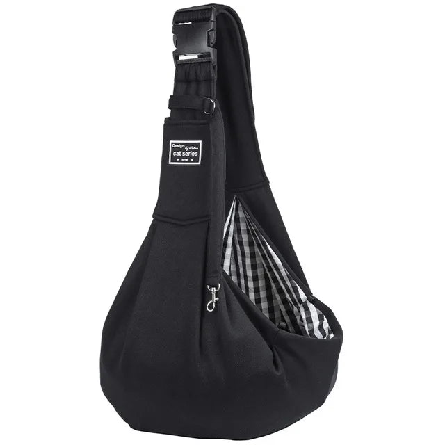 Sac bandoulière réglable pour chien