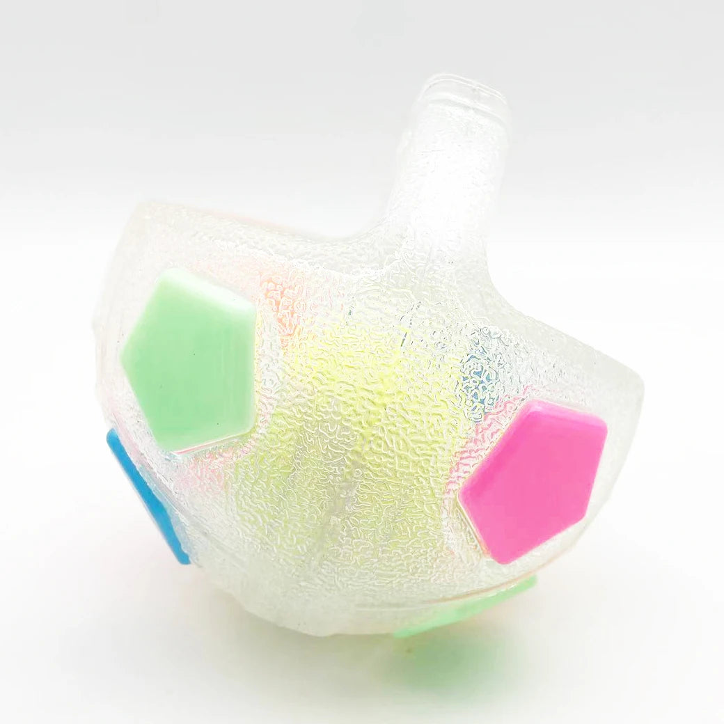 Jouets balle de tennis et football pour chien grinçant