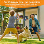Jouets balle de tennis et football pour chien grinçant