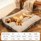 Coussin pour Chien HOOPET – Tapis Moelleux en Polaire Lavable