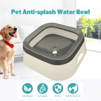 Bol d’eau anti-éclaboussures pour chien 1 L grande capacité