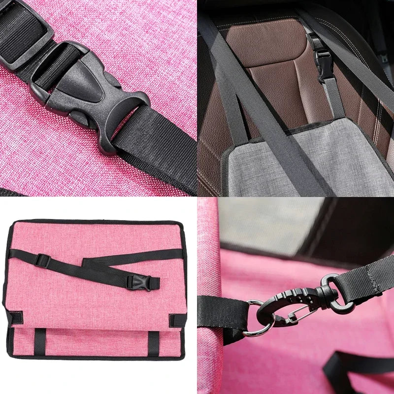 Tapis et Sac de Siège de Voiture pour Chien – Imperméable, Pliable et Multicolore