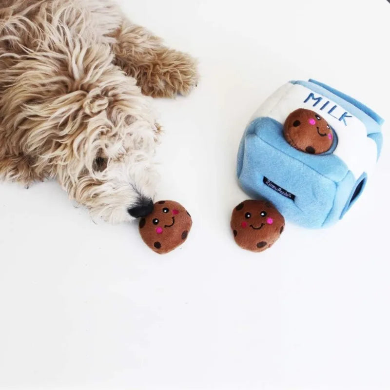 Jouet de reniflage pour chien – puzzle de nourriture cachée