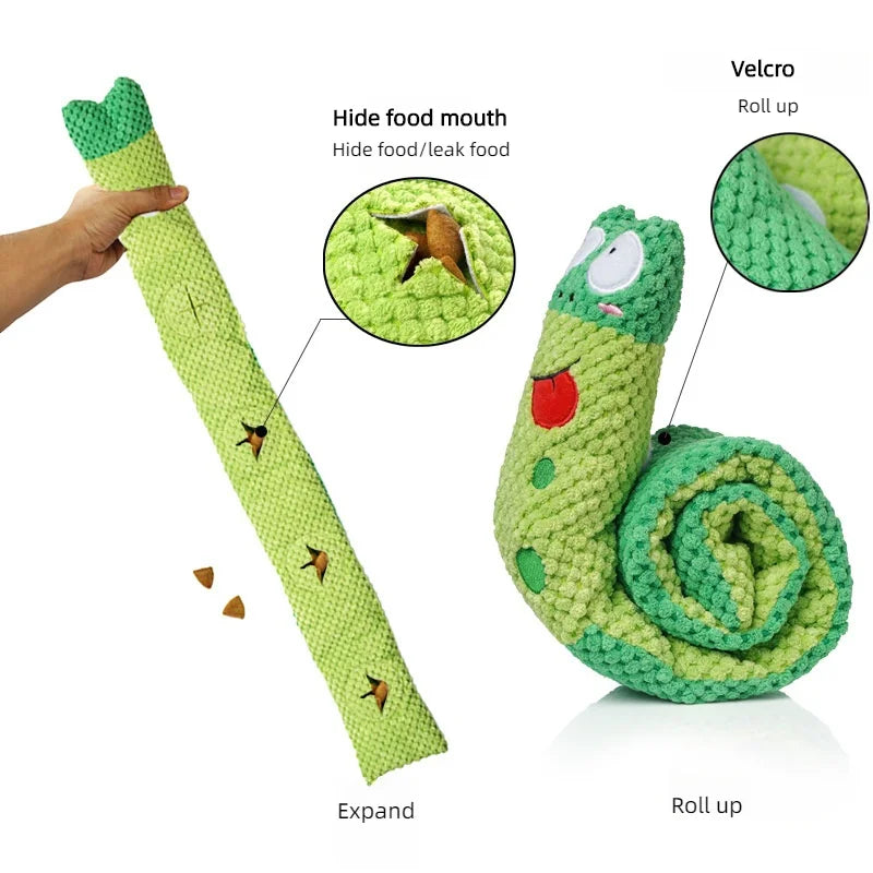 Mangeoire Puzzle pour Chien Escargot