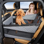 Siège Auto pour Chien – Hamac Imperméable et Extensible pour Banquette Arrière