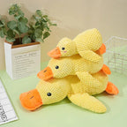 Jouet en peluche canard apaisant pour chiot grinçant