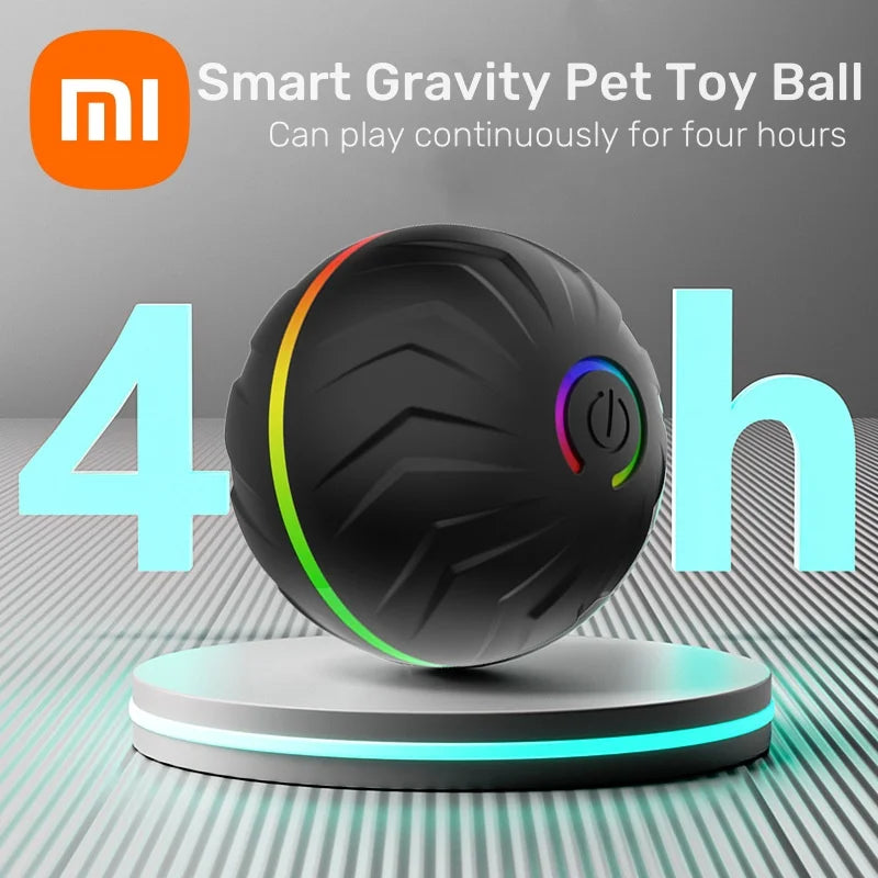 Balle intelligente à rebond pour chien | Jouet interactif 4h d’autonomie