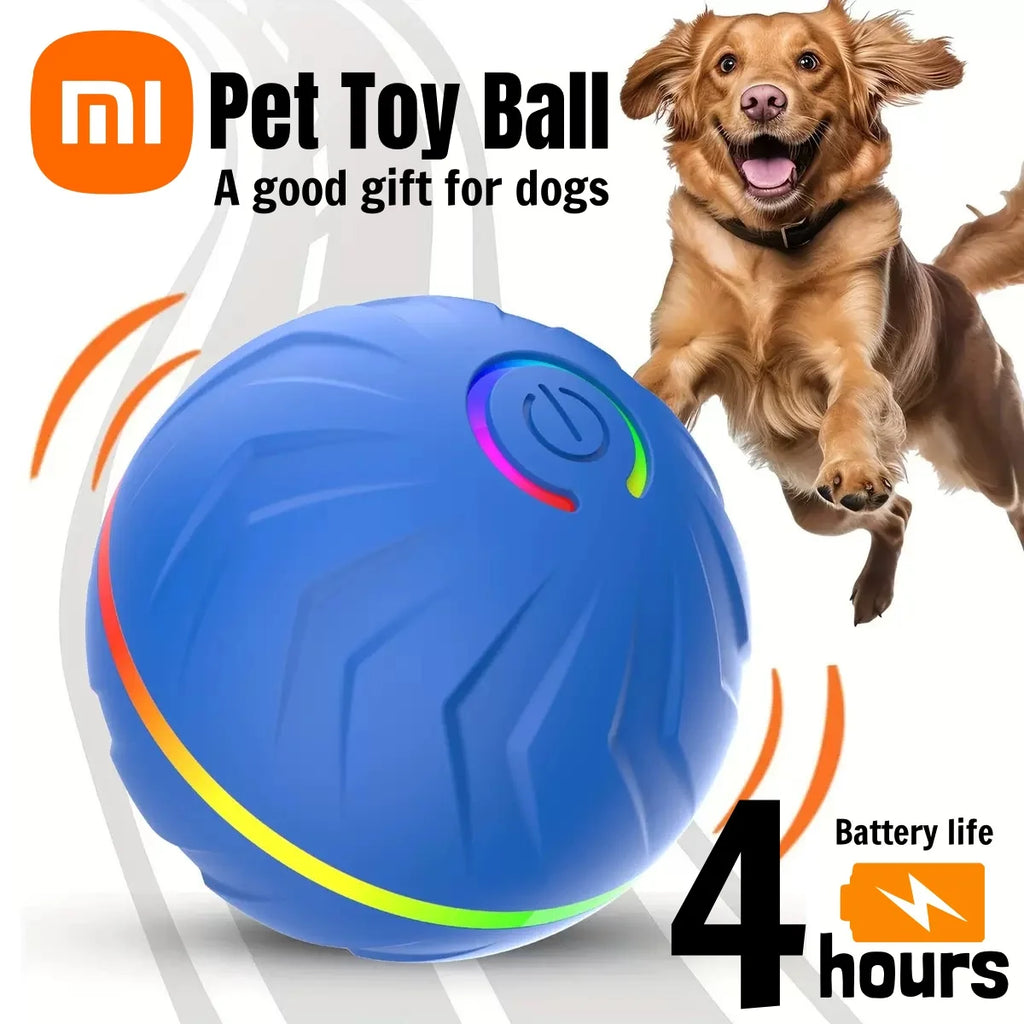 Balle intelligente à rebond pour chien | Jouet interactif 4h d’autonomie