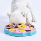 Jouet puzzle mangeoire lente pour chien anti-glouton