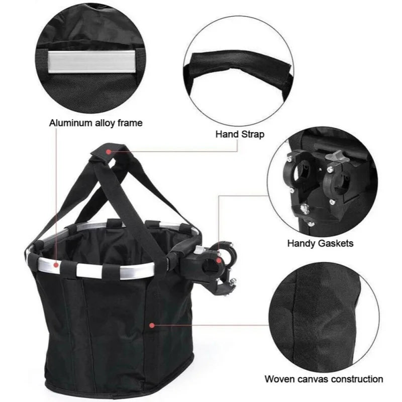 Panier Avant de Vélo Pour Chien