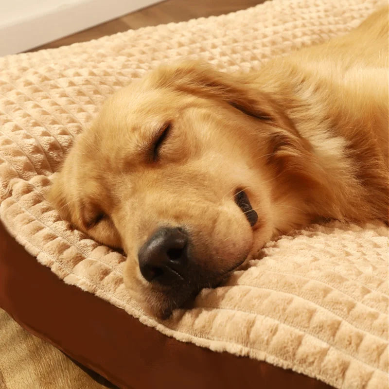 Coussin pour Chien HOOPET – Tapis Moelleux en Polaire Lavable
