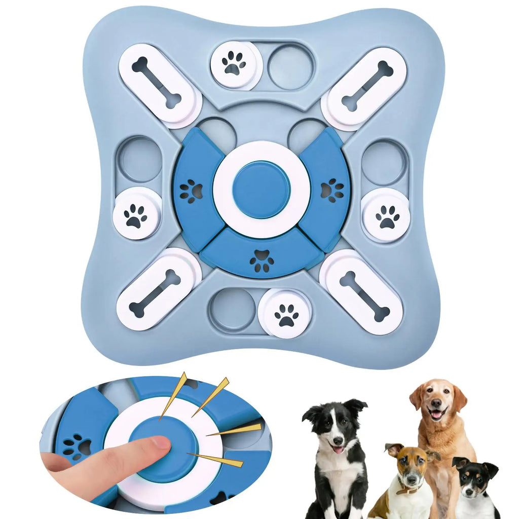 Jouet pour chien mangeoire lente interactive IQ anti-glouton